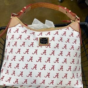 Brand New Dooney & Bourke Alabama baseball shoulder bag